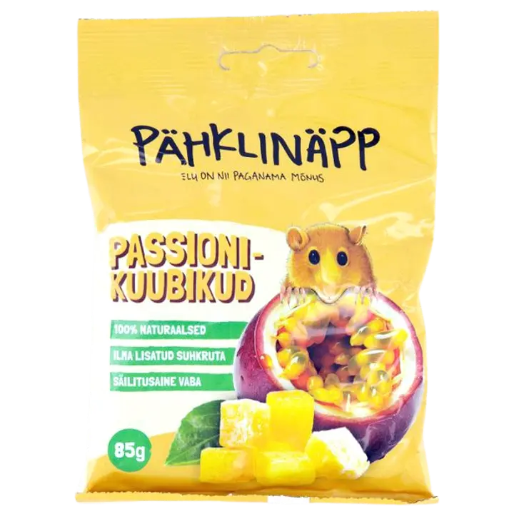 Pähklinäpp passionikuubikud 85 g