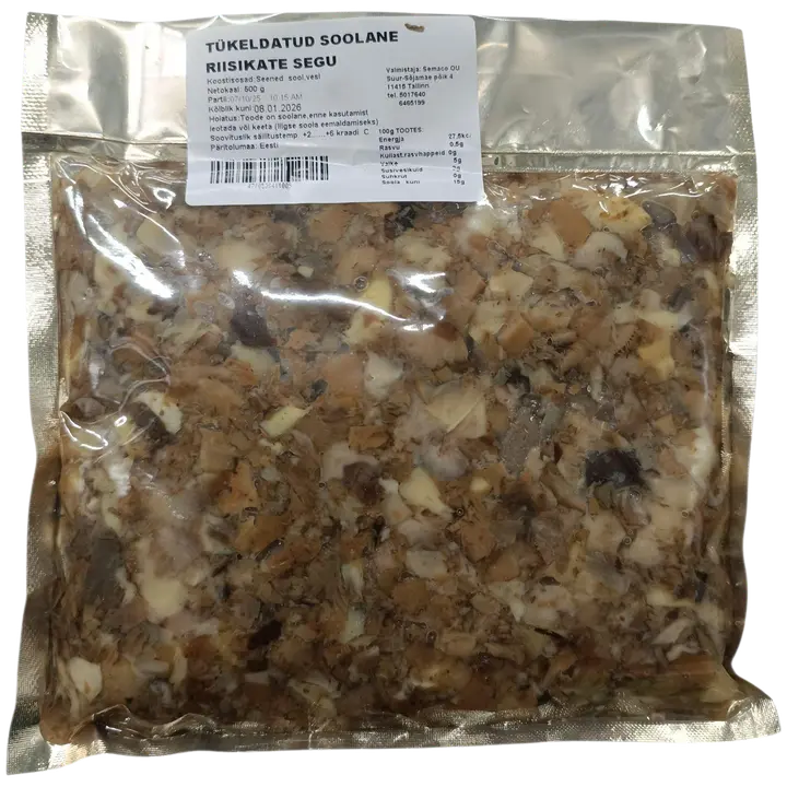 Soolatu seentesegu 500 G