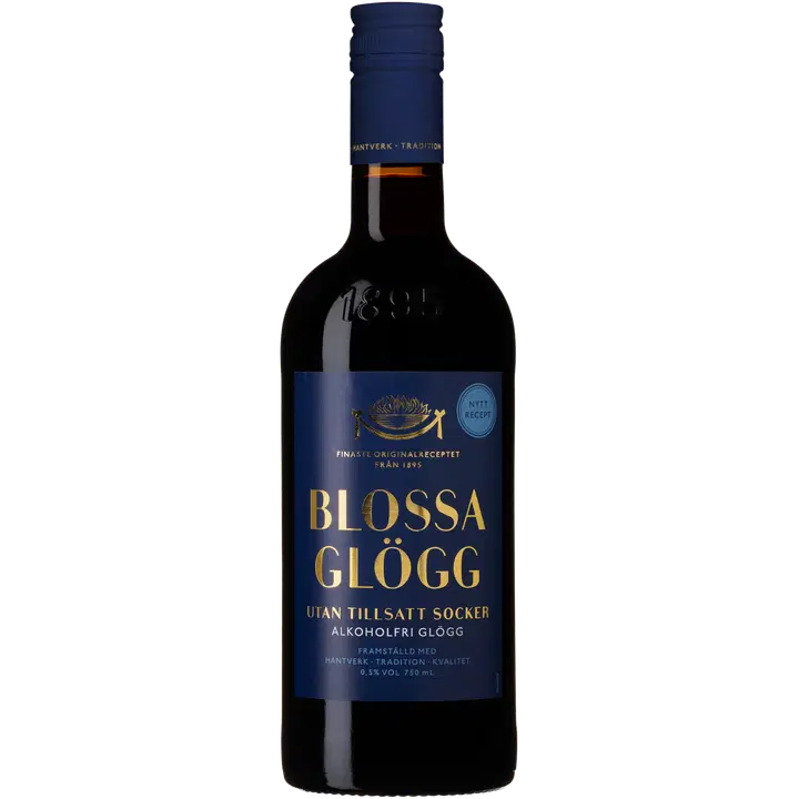 Blossa Glögg 0,5% ei lisättyä sokeria 75cl