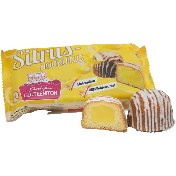 Porokylän Sitrushoukutus 2 kpl / 170 g gluteeniton