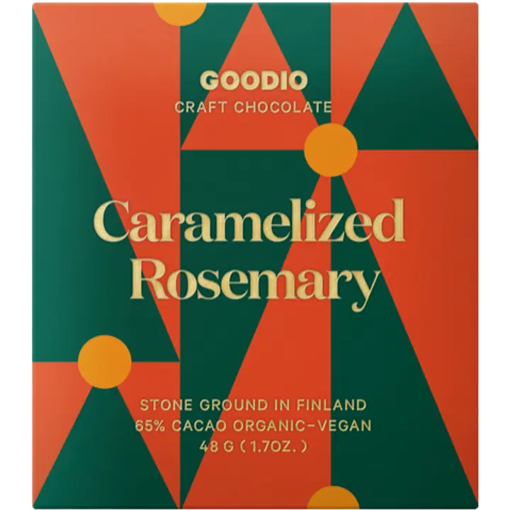 Goodio 48g Caramelized Rosemary Chocolate