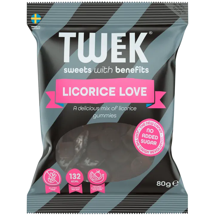 Tweek Licorice Love lakritsikaramelli 80g