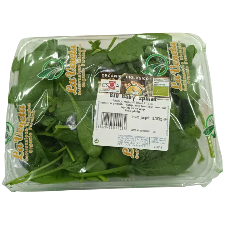 Beebi spinat 100g MAHE