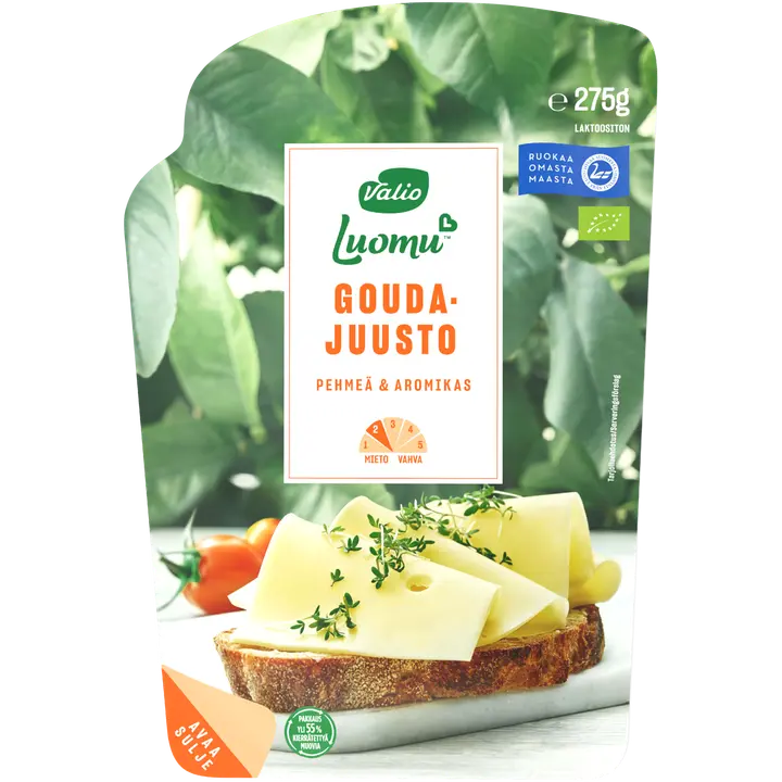 Valio Luomu™ gouda e275 g viipale