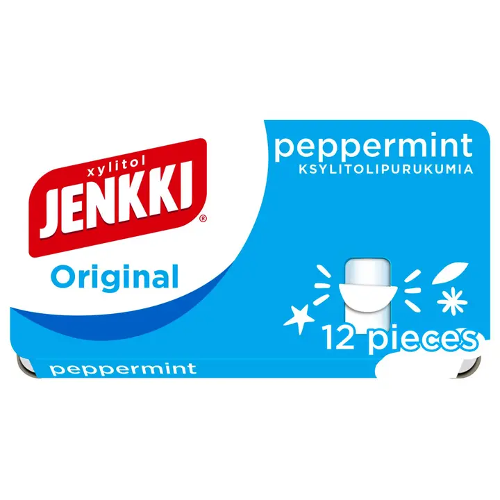 Jenkki Original Peppermint ksylitolipurukumi 18g