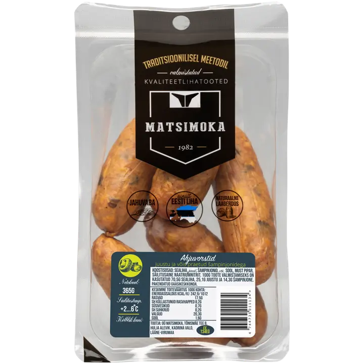 Matsimoka Ahjuvorstid Juustu-Šampinjoni 365G