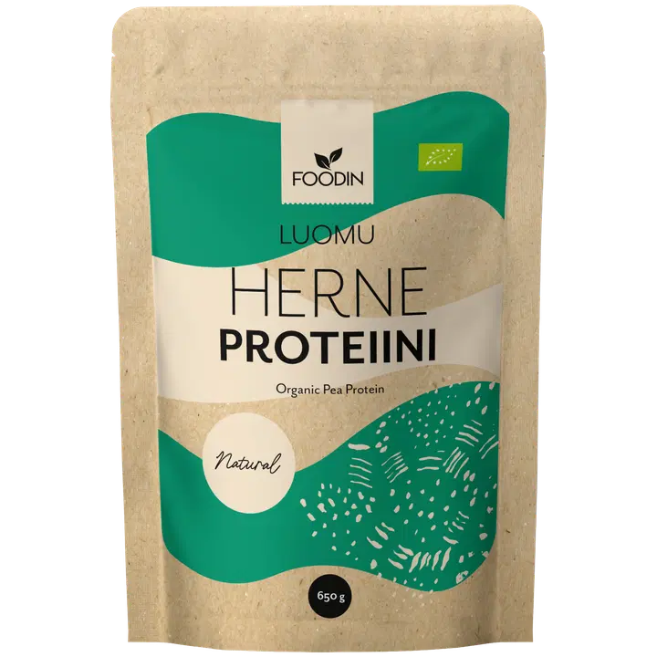 Foodin Herneproteiini, maustamaton luomu 650g