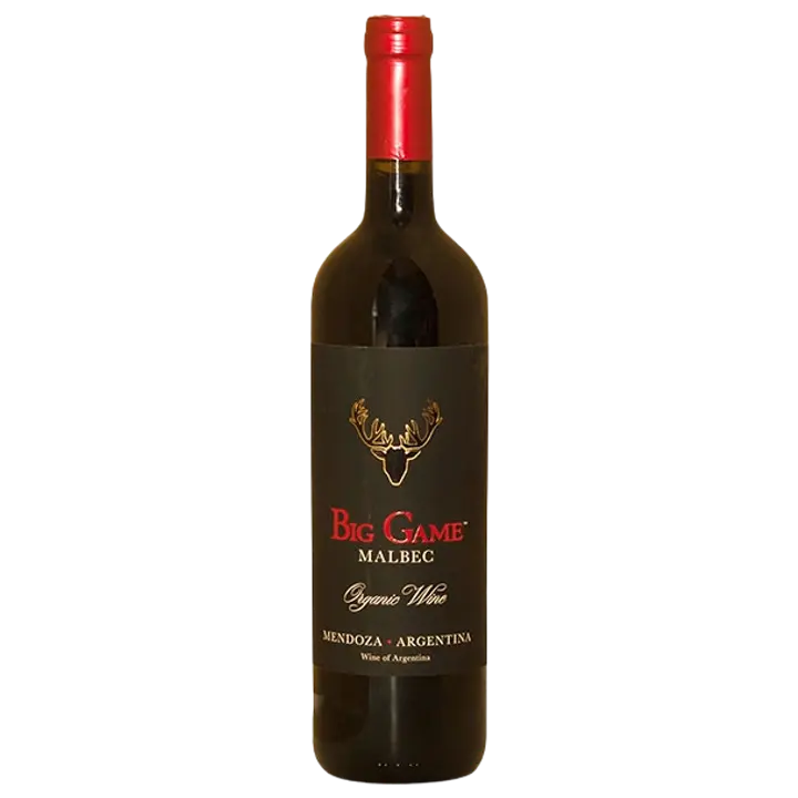 Big Game Malbec Organic vein 14,5%vol 750ml
