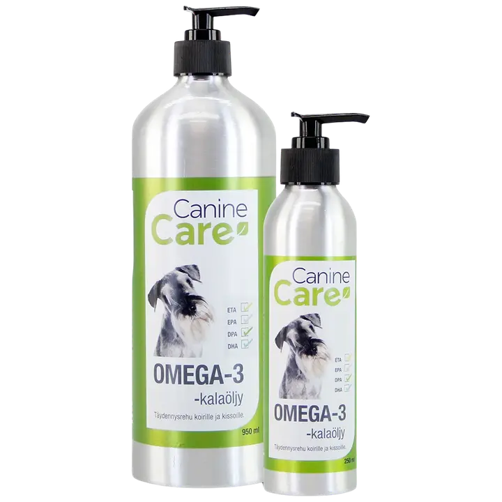 CanineCare Omega-3 -kalaöljy, 250 ml