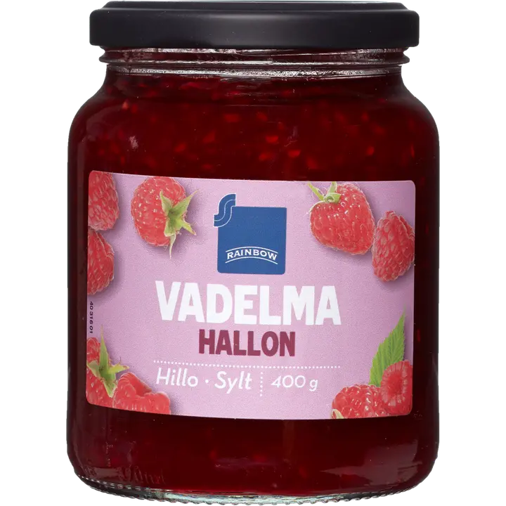 Rainbow vadelmahillo 400 g
