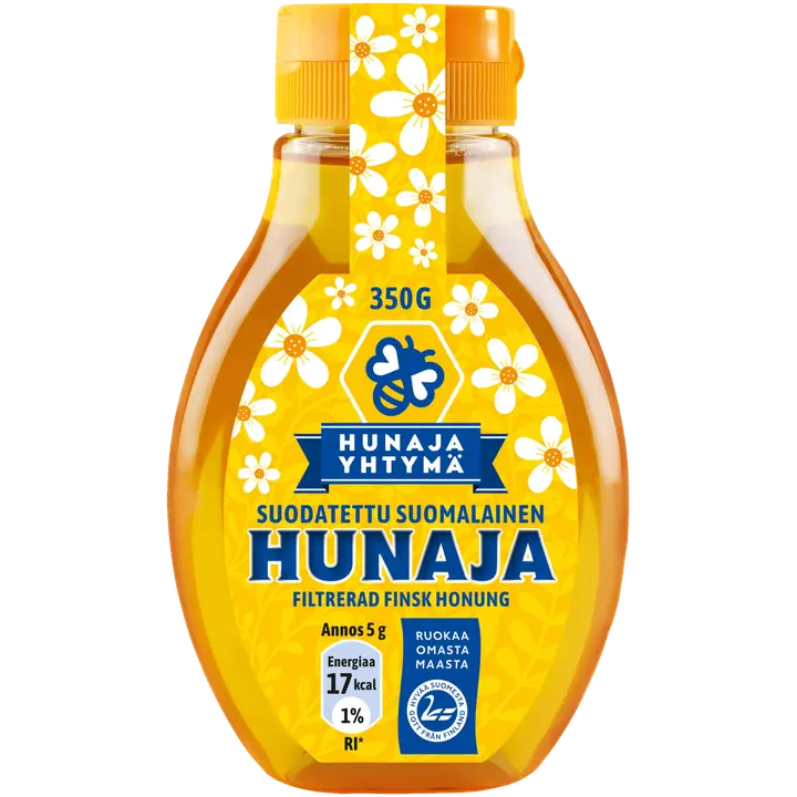 Hunajayhtymä Suodatettu Suomalainen Hunaja 350g