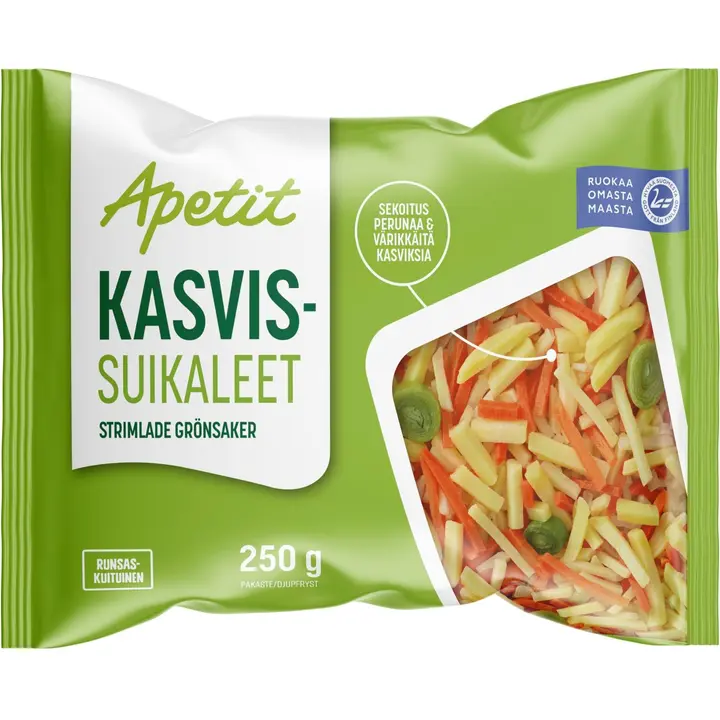 Apetit Kasvissuikaleet pakaste 250g