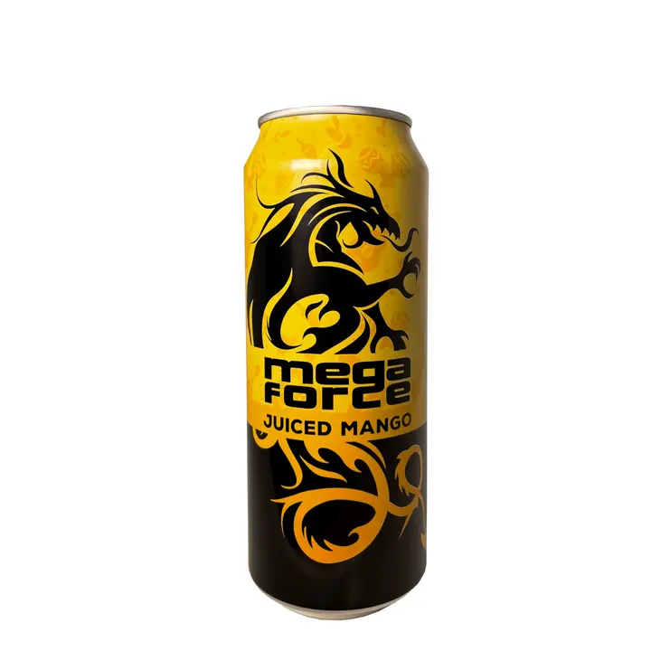 Megaforce energy drink juiced mango energiajuoma 0,5
