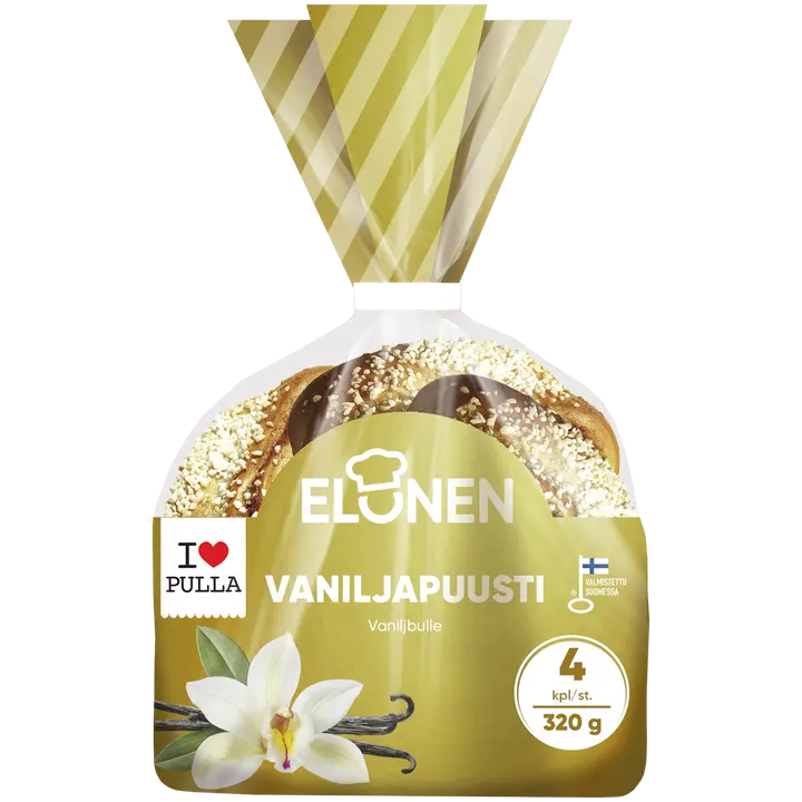 Elonen Vaniljapuusti 4kpl 320g