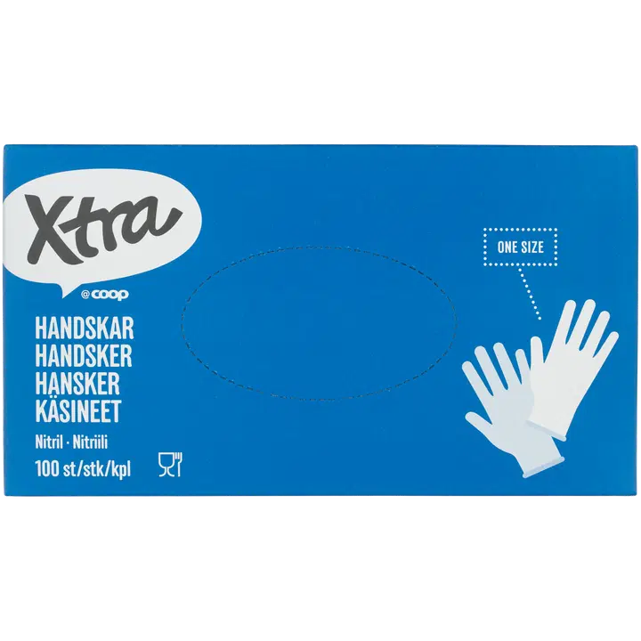 Xtra kertakäyttökäsine 100 kpl