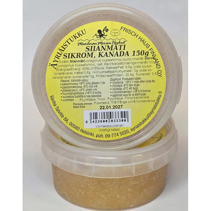 Äyriäistukku Siianmäti Kanada 150 g pakaste