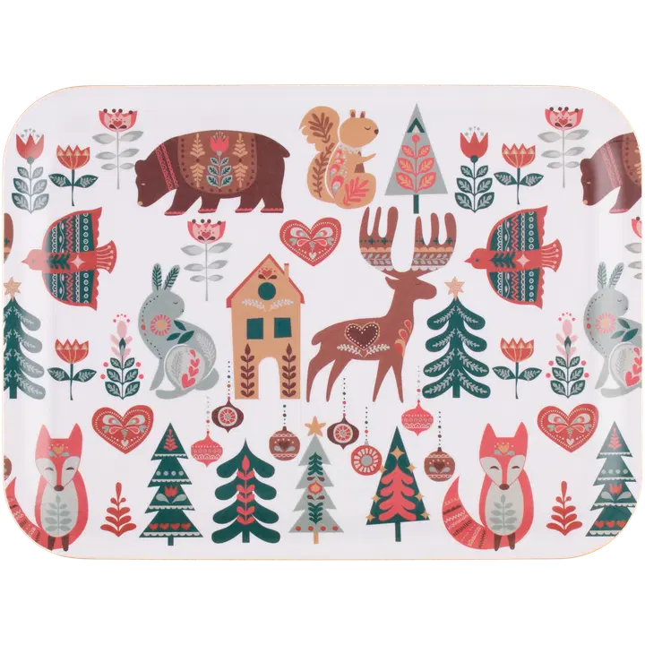 Winteria tarjotin Folk 27x20 cm