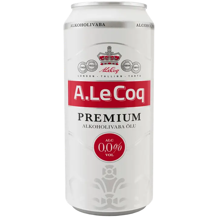 A LE COQ PREMIUM ALKOHOLIVABA ÕLU 0,0% 500 ML