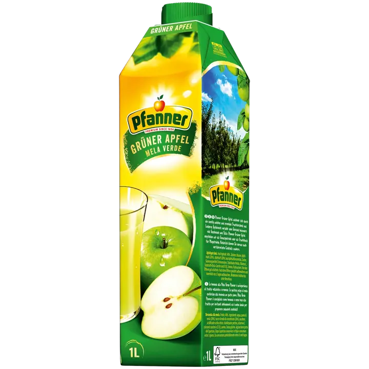 Pfanner Vihreä omena mehujuoma 1l
