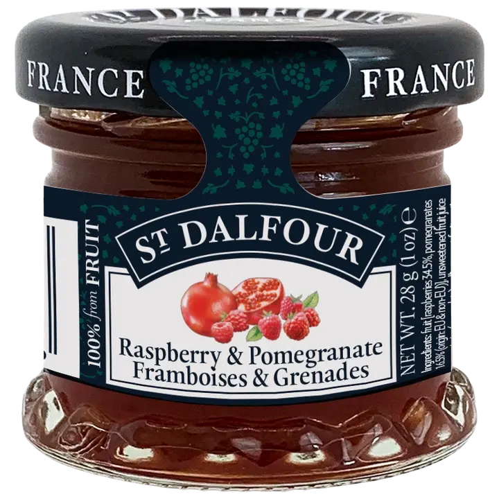 St. Dalfour Vadelma-granaattiomenahillo 28g