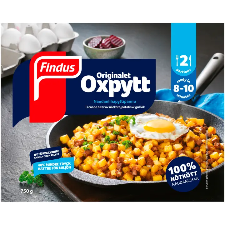 Findus Naudanlihapyttipannu 750 g, pakaste