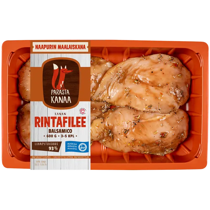 Naapurin Maalaiskanan rintafilee, balsamico 600g