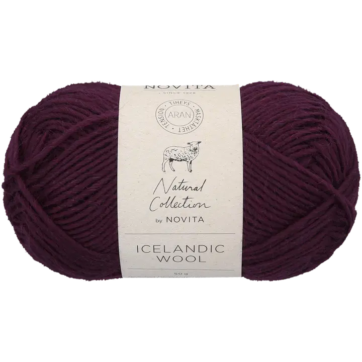 Novita lanka Icelandic Wool 50g 596