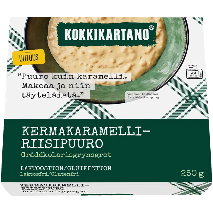 Kokkikartano Kermakaramelliriisipuuro 250g