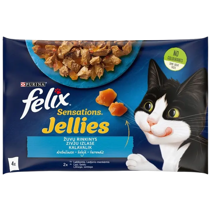 Felix kiisueine Sensations kala tarrendis 4x85g