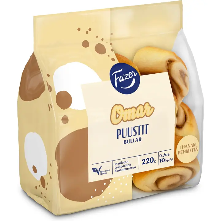 Fazer Omar -puustit 220g, pulla