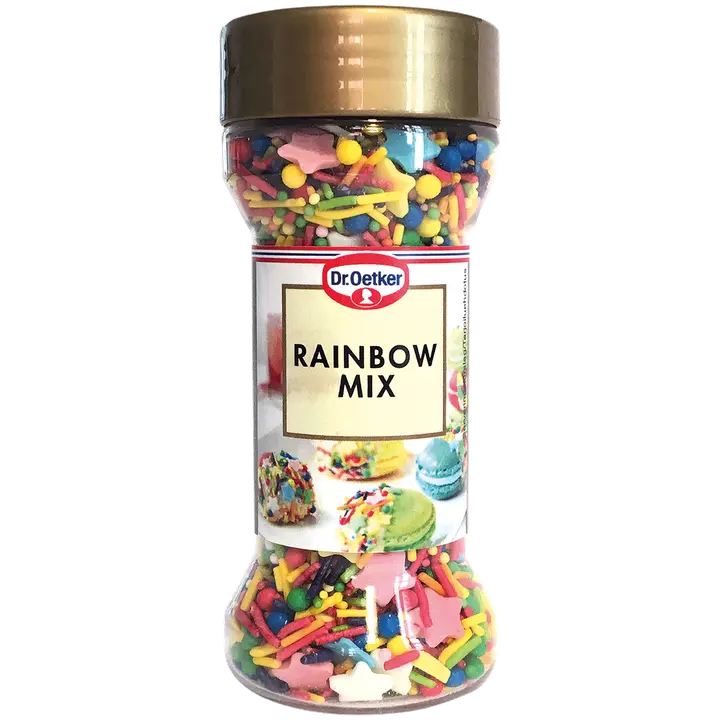Dr. Oetker Rainbow mix -koristerakeet 50 g