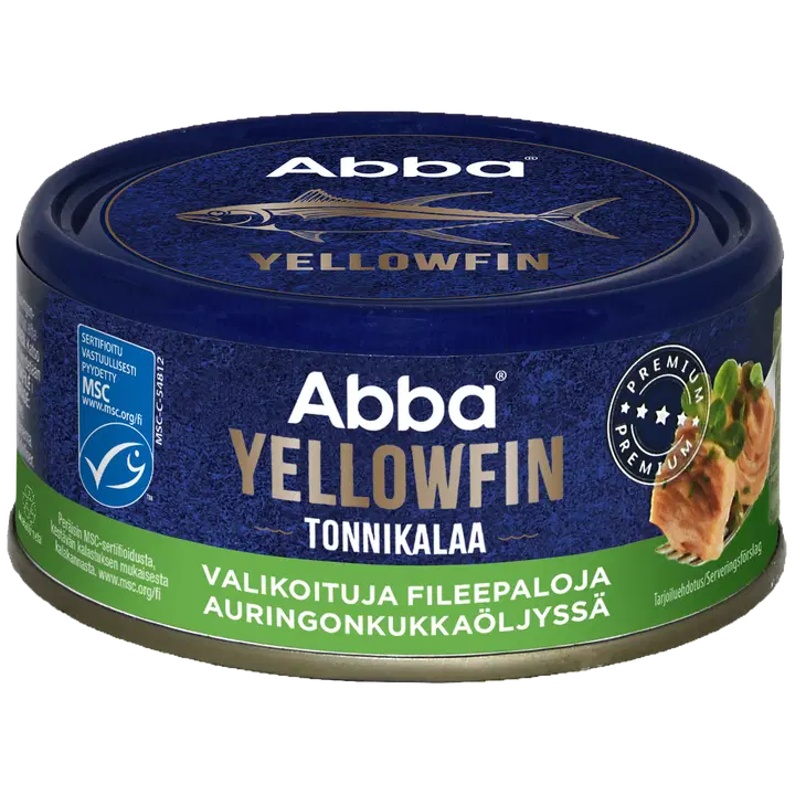 Abba MSC yellowfin tonfisk i olja 150/105g
