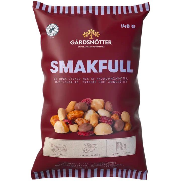 Gårdsnötter Maukas Pähkinämix 140g