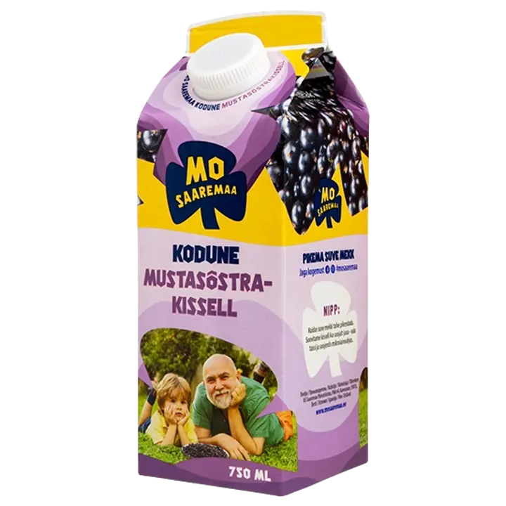 Mo Saaremaa Kodune mustasõstrakissell, 750 g