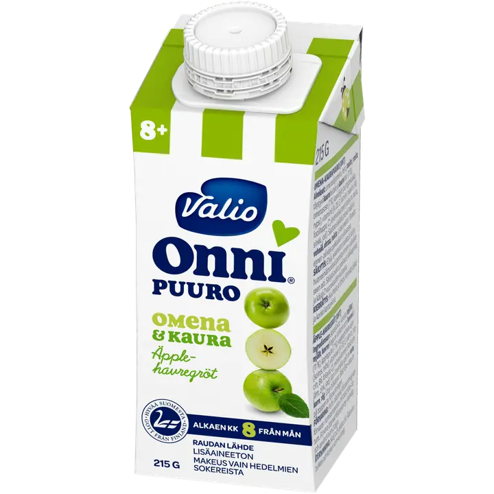 Valio Onni® omena-kaurapuuro 215 g UHT (alk 8 kk)