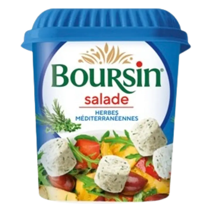 Boursin salaattijuustokuutioita välimerellisillä yrteillä 120g