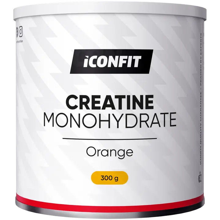 ICONFIT Kreatiin monohüdraat apelsinimaitseline 300g