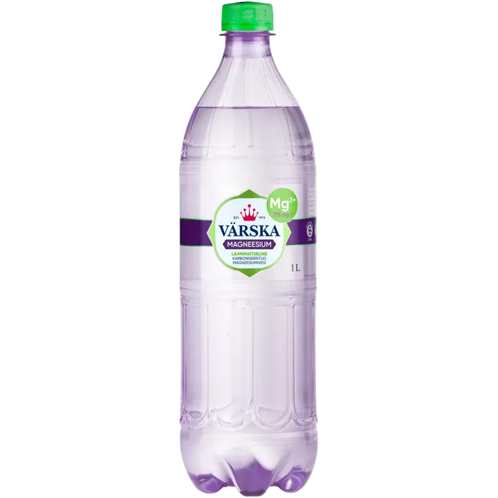 VÄRSKA Magneesium Laim karboniseeritud vesi 1 l
