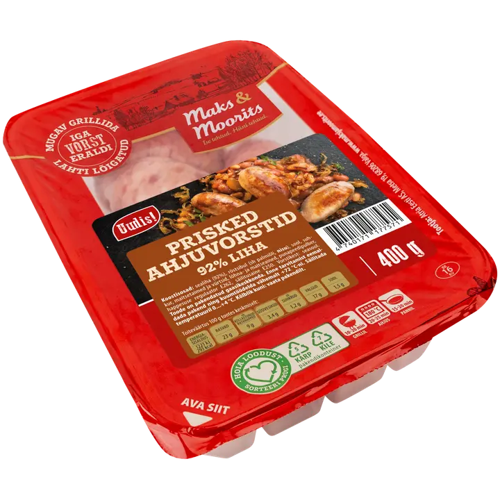 Maks ja Moorits Prisked Ahjuvorstid 400G