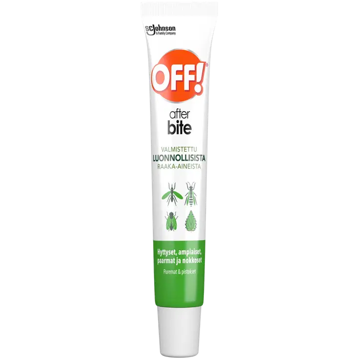 OFF! Puremat&Pistokset After bite geeli 20 ml