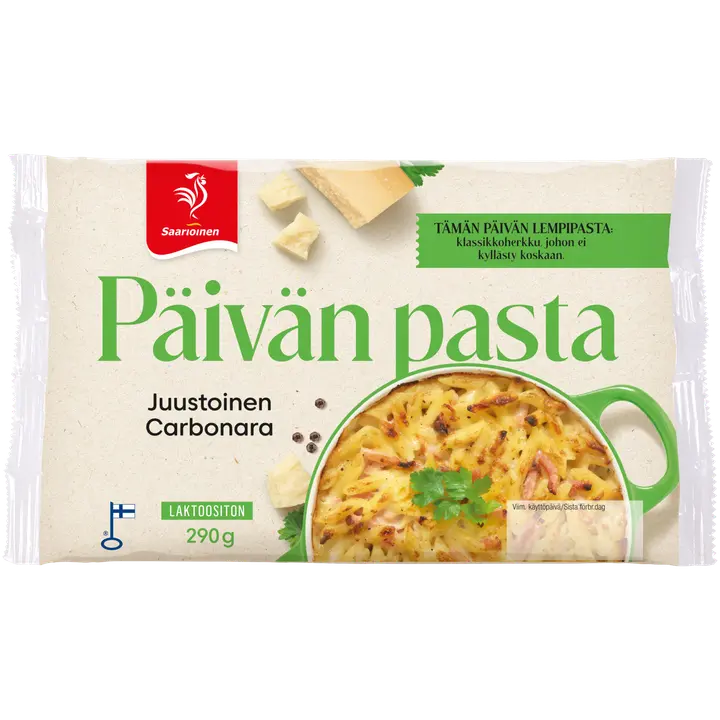Saarioinen Juustoinen Carbonarapasta 290g
