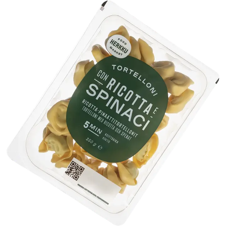 Herkku ricotta-pinaattitortellonit 250 g