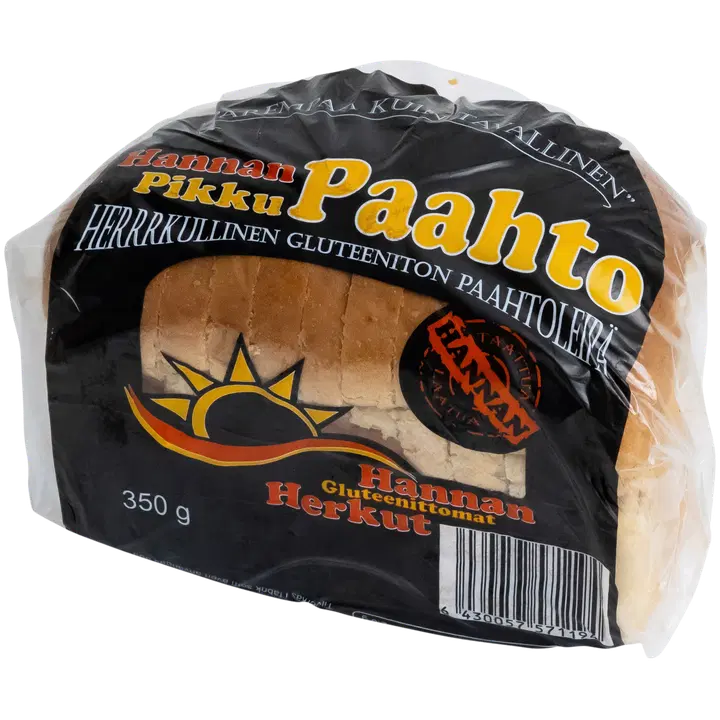 Hannan Gluteenittomat Herkut Gluteeniton paahtoleipä, 350g