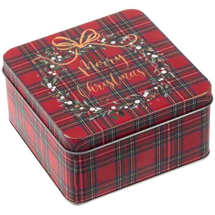 Metalkarp häid jõule 12x12x6,5 cm