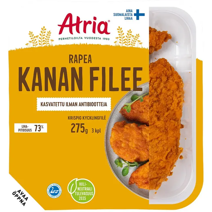 Atria Rapea Kananfilee 275g
