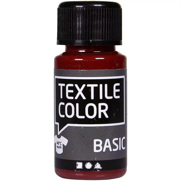 Nellen kangasväri 50ml ruskea