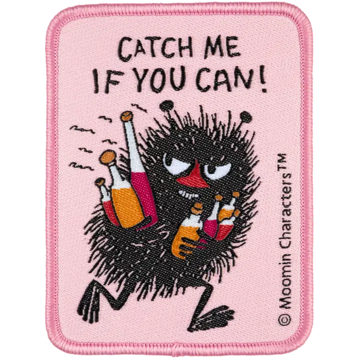 Muumi silitysmerkki Catch me 68 x 85 mm
