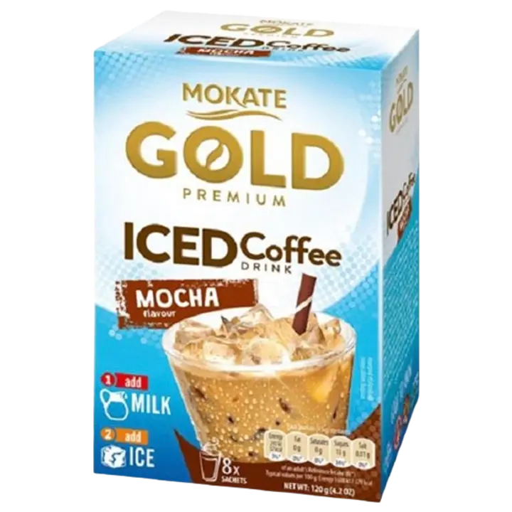 Mokate lahustuv jääkohvijook MOCHA 8gb. x 15g
