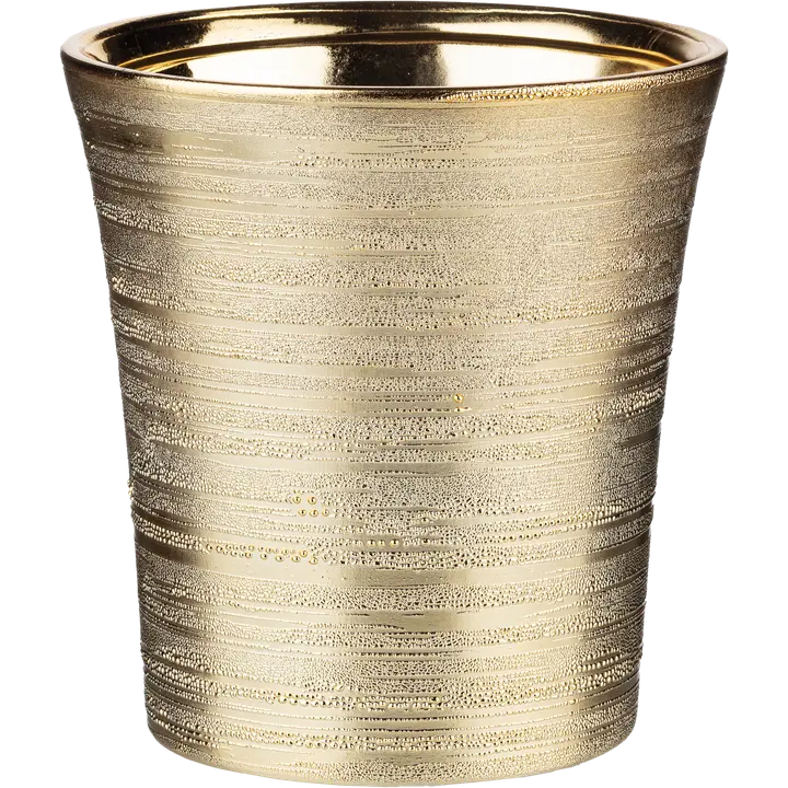 Lillepott Noella 13,5x13,5 cm kuldne