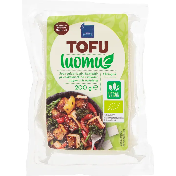 Rainbow tofu luomu 200 g